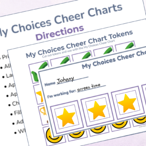 My Choices Cheer Charts